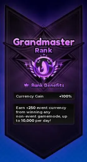 Grandmaster Rank Service | No Requirements Needed
