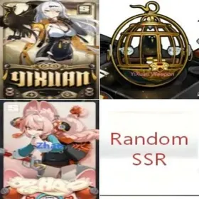 Asia|Female|lv10|YiXuan+YiXuan Weapons+Zhao+Random SSR+Random 4-star character|Fast delivery