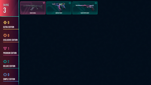 🥑 EU 🥑 3 SKINS 🥑 VALUE: 1775 VP 🥑 Reaver Vandal 🥑 Heartstopper Ghost 🥑 Montage Frenzy 🥑 RANKED READY 🥑 48 LEVEL 🥑 INSTANT DELIVERY 🥑 FULL ACCESS 🥑 FGdAC 🥑