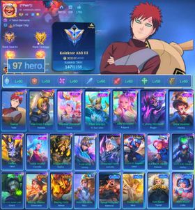 HERO 97 SKIN 147 | EMBLEM GOOD| COLECTOR NATALIA| EPIC YSS | EPIC HERLEY| INSTANT DELIVERY
