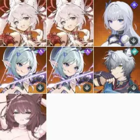 Global|lv2|Mina+Mina+Ophelia+Penny+Penny+Sangun+Francis Summer|Only completed the tutorial|Fast delivey