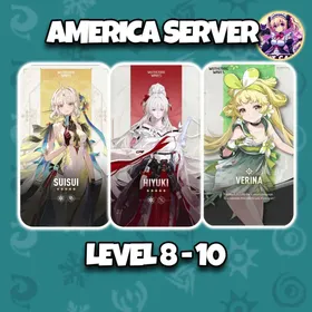 [America] Suisui Hiyuki Verina | Level 8-10 | Login by Microsoft Email | Starter Account