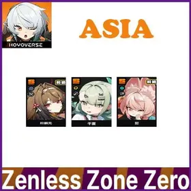 Asia|Female|lv8-12|Ye Shunguang+Asaba Chikashi+Zhao+Random 4-star character| Fast Delivery