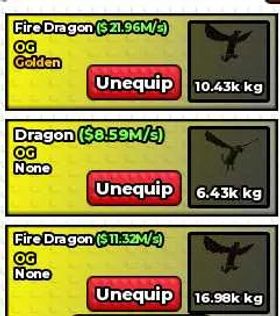 🔥Dragon (OG) (Random Size) - Pull An Egg🔥