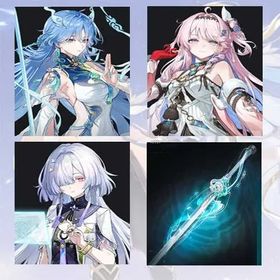 Asia lv 8| Qingxiao + Denia + Mornye + Qingxiao Weapon | Random 4 stars |The novice pool is not used