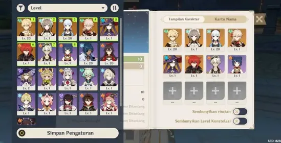 ASIA AR10 | AETHER | SANDRONE+AYAKA+KAZUHA+MONA+DILUC | SAVE | UID OLD 82 | PET READY | LOW EXPLORE | SAVE