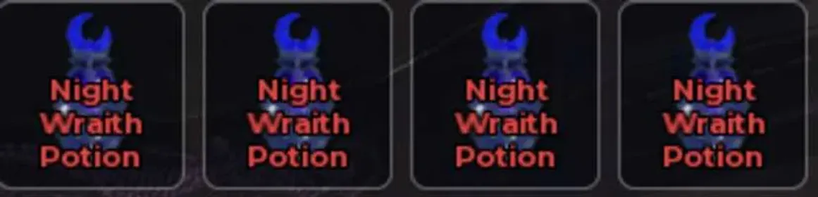Magic Loot | Night Wraith Formula Potion