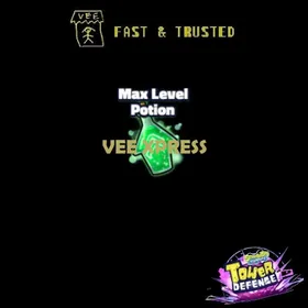 [Exotic Item] Max Level Potion | SpongeBob Tower Defense🍍| Vee Xpress