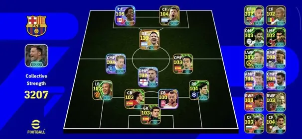 #3 Only Konami 💫 3207 CS 💫 Messi 110 💫 J David 105 💫 Aguero 104 💫 Full Access 💫 Android & iOS