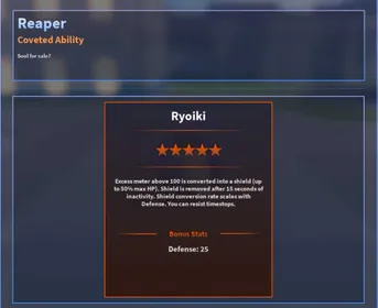 Ryoiki Reaper: A Universal Time ( AUT ) |Safe Trading|