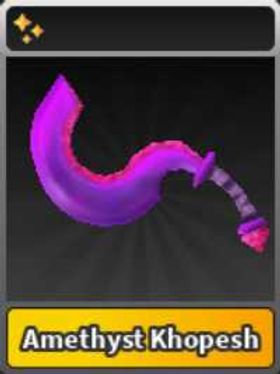 Amethyst Khopesh - Survive the Killer