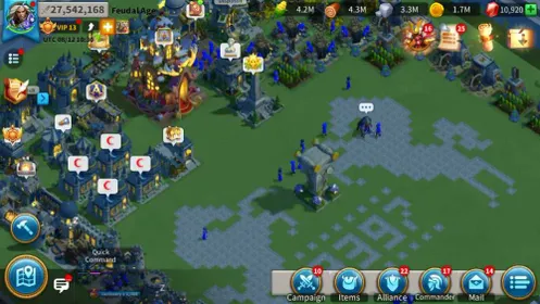 RISE109: 27M Might - Vip 13 - 3 PP(5M3 Credit) - 1 Farm - Castle 18