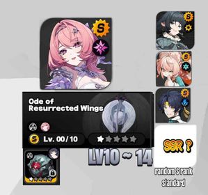 (ASIA) Remielle Sign + Jane Doe + Harumasa + Zhao + random ssr|LV14| female MC| Remielle Dan Signature Weapon ( Ode the resurrected wing )| Starter IK 10-14