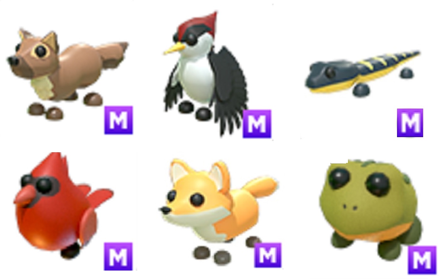 Adopt me Woodland Mega Pets Bundle