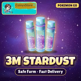 3M Pokemon GO Stardust Safe Farm