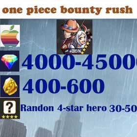 Compte One Piece Bounty Rush Niveau 14 Sur IOS - Avec Diamants - Vente Via PayPal 5€