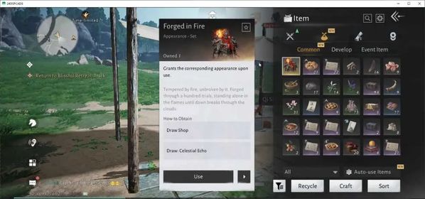 GLOBAL|Lv 18|4190 GS|Forged In Fire Set|Anthem of Ages,Wanderer's Sorrow,Face:Moonlit Strand Etc|Netease|CheckSS|WWM1354