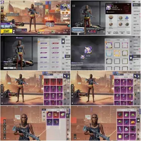 M416 Glacier Lvl 2+1 Material"SLR Lvl 2"Lvl 60"3 Mythic Set"Mythic Helemt/Bag"Life-Saver Buggy"Rename Card"Rank Crown