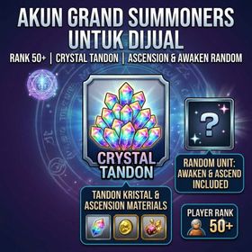 Min rank 50 Amount Crystal Random Awakened Random Ascend