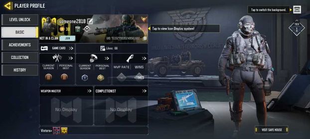 Lvl 30 Fresh account Epic ghost single save