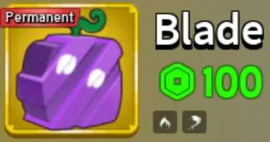 Roblox Blox Fruits Permanent Blade Fast Delivery [GIFT ONLY]