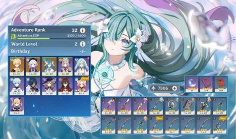 Vodyanitsa starter account, 7306 Primogem, ASIA, AR32 🌸AUTO DELIVERY🌸