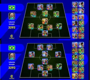 New and Old Available✅️3295x Strength✅️52x New Booster! 52x Legendary|BigTime Rodri💥BigTime Ronaldinho{Blitz}! Messi! Neymar! Kaka! Mbappe! Haaland! Thuram! Yamal! Kompany|