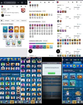 Level 55 • 12 EvO • 8 Heros • 4 Max lvl 16 • 6 elite • 10 lvl 14 • 69 emotes • Free name • 5 Tower • 12300 trophies
