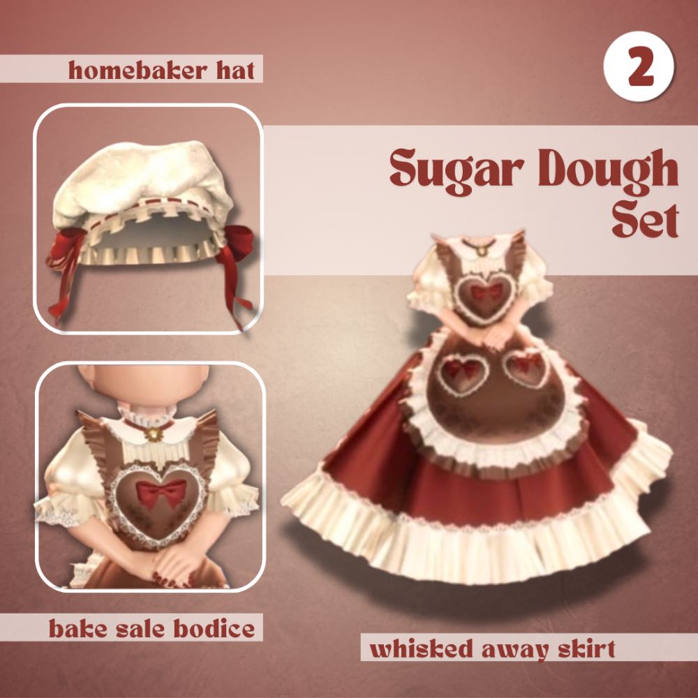 SUGAR DOUGH SET ROYALE HIGH ROBLOX