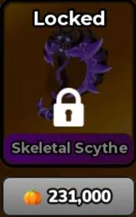 🔥Skeletal Scythe (Halloween Event Skin) - Murderers VS Sheriffs DUELS | MVSD 🔥