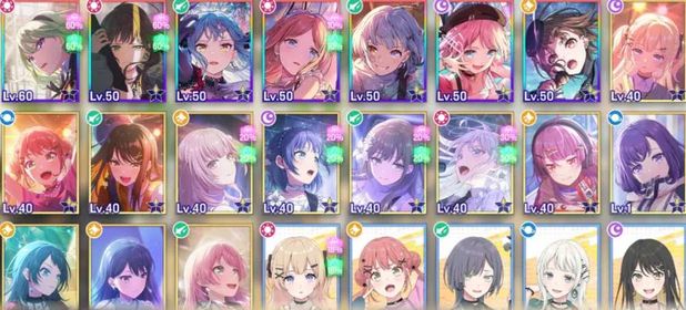 Lv.Rank 1 | EN | Tomori A2 + Anon A2 + Rana A2 + Soyo + Nagi with Snapshot + Natsume + Sakiko | Select On ( can take Taki if want)