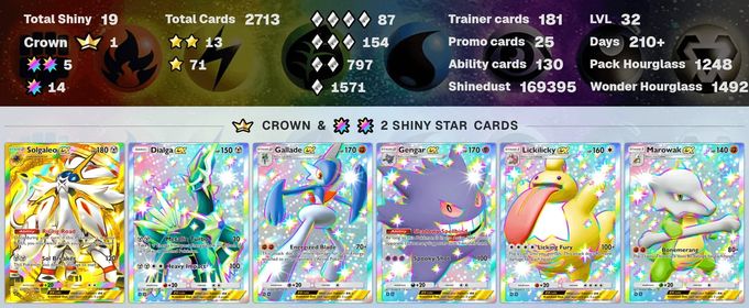 🌟 4303 ENG cards ✨ Pack Hourglass 2498 ✨ 1 Crown