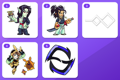 Brawlhalla Twitch Drops (5 Items) — Volkov V6 Colors + Koji V6 Colors +3 more