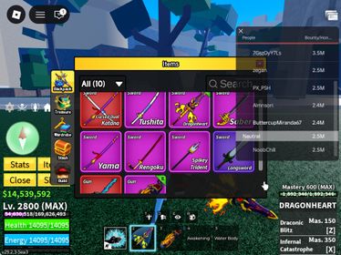 ID 500:LV2800+God+CDK+SGT+7 Race V4 Full Gear + Dough Inven |Draco,Human,Angel,Mink,Shark,Cyborg,Ghoul|Unverified Account|Auto Delivery|Blox Fruits