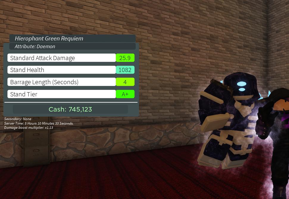 Stand Upright Rebooted l Hierophant green requiem l Deamon