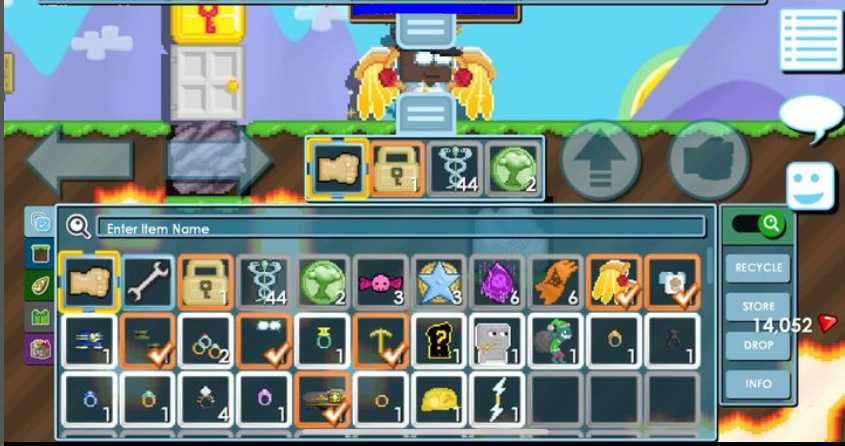[Growtopia - Cheapest] Focus Gpick Dr.Tittle Mercy Wing Fistful Ring ...
