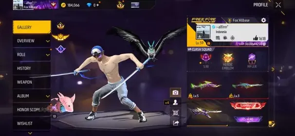 F449✨LV 59✨2 EVO✨M1014 GREEN FLAME LV.5✨PARAFAL LORE LV.3✨230 COSTUME✨90 BUNDLE✨264 WEAPON✨AK47 PARADOX ENFORCER✨MP5 CROWNED GLORY✨THOMPSON TRASH METALLIC✨LOGIN GOOGLE✨SAFE ACCOUNT