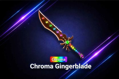 Chroma Gingerblade - Murder Mystery 2 - MM2 - Cheap - Fast Delivery