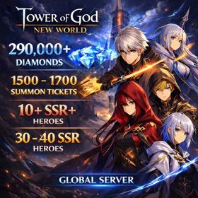 🔷Discount🔷Global🔷290000+ Diamonds🔷1500-1700+ Tickets🔷10+ SSR+🔷30-40+ SSR🔷, Sale