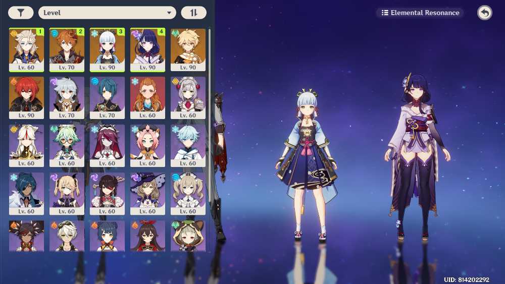 AR[55] RAIDEN + DILUC c1 + AYAKA + TARTAGLIA + ( ALBEDO + AQUILA ...
