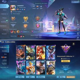 M82✨HERO 133✨SKINS 264✨EMBLEM MAX✨KOF KARINA✨4 DRAGON✨4 BLAZING✨9 EPIC✨6 STAR✨25 SPECIAL✨3 LIGHBORN✨3 SUMMER