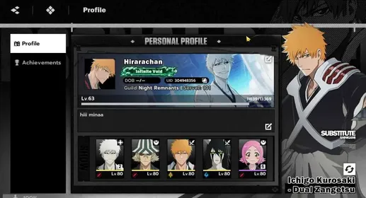 Nuverse SEA |Lv.56|8 SSR [ByakuyaB3,YoruichiB1,Ichigo WhiteB2,Kaname,Sajin,Uruhara,Ulquiora,Ichigo TYBW]|Check SS BSR010B