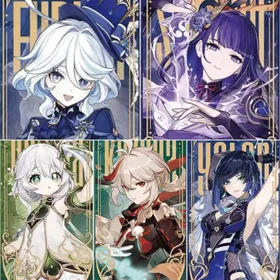Asia|AR10|Raiden Shogun+Yelan+Furina+Kazuha+Nahida|5 5-star characters|8-15 four-star characters|No birthday set, no email bound|Able to explore 100% |Can log in normally|Genshin Impact