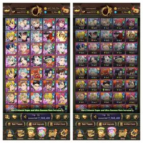GLOBAL 2.350💎 | 7.3M CC | New Odin | All Collab Gachiakuta | All Collab Fire Force | All Collab Re:Zero | 8 LR + 14 BASIC UR