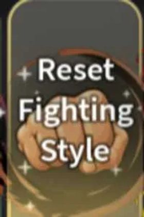 Reset Fighting Style - Project Slayer 2