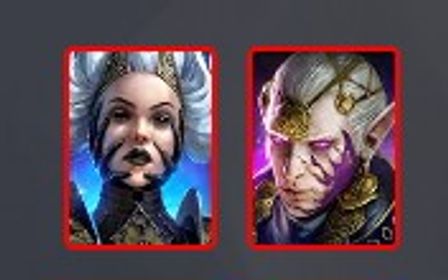 [Premium Starter] Night Queen Krixia + Galathir ( Full start )