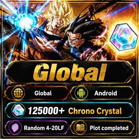 Global | Android | 125000+ Chrono Crystal, Random 4-20LF | Fast Delivery