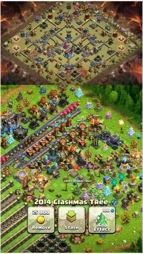 WORLD RARE ➤ 2014 TO 2025 ALL X-MAS TREE ➤ TH18 NEAR MAX ➤ 10,000 GEMS ➤ [ HEROS-105-105-72-80-55 ] ➤ 4376 W.S ➤ TH18 MAX ➤ B.BASE ALMOST NICE