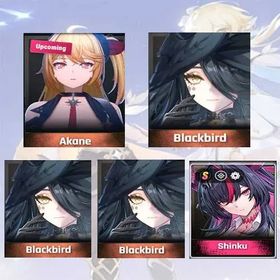 Asia lv 3-6| Akane + Blackbird + Blackbird + Blackbird + Shinku | The selector has not been used， Fresh account，tutorial only，Fast delivery