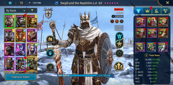(1Mythical) Siegfrund + (Void Legendary) Queen of Hearts